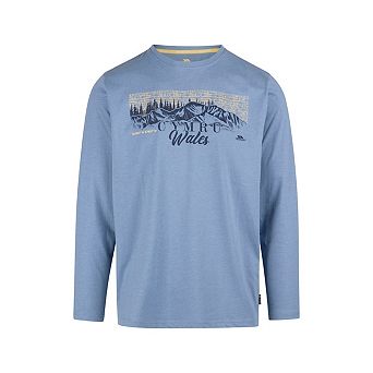 Trespass Mens Kulam Printed Long-Sleeved T-Shirt