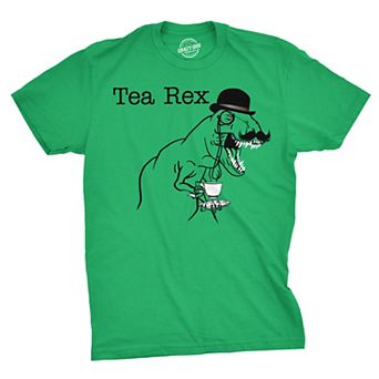 Mens Tea Rex T Shirt Funny Cute Dinosaur Graphic Vintage Saying Cool Tee