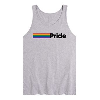 Men's Pride Flag Graphic Tank Top