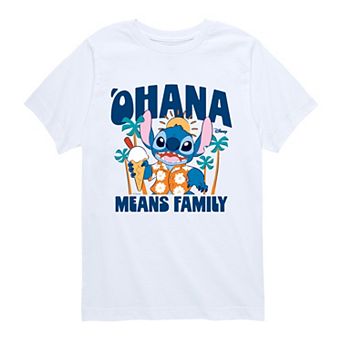 Boys 8-20 Disney's Lilo & Stitch 'Ohana Means Family Graphic Tee
