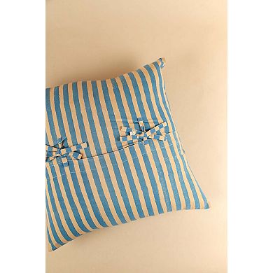 Oh Stripes Block Print Pillow