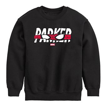 Boys 8-20 Spider-Man Parker Tear Crew Fleece Sweatshirt