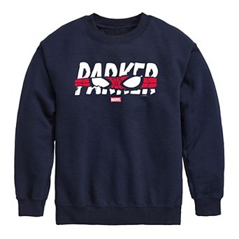 Boys 8-20 Spider-Man Parker Tear Crew Fleece Sweatshirt