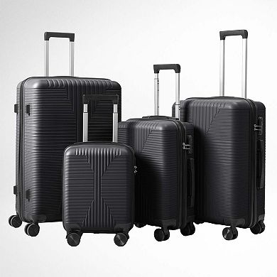 Expandable Hardshell Luggage Set (4-Piece) Hynes Eagle