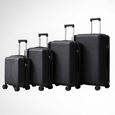 Expandable Hardshell Luggage Set (4-Piece) Hynes Eagle