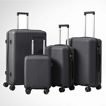 Expandable Hardshell Luggage Set (4 pc Hynes Eagle