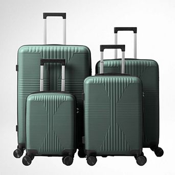 Expandable Hardshell Luggage Set (4 pc Hynes Eagle