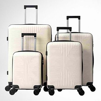Expandable Hardshell Luggage Set (4 pc Hynes Eagle