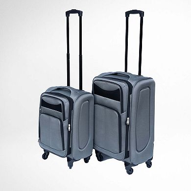 Softside Carry-On Luggage & Backpack Set (3-Piece) Hynes Eagle