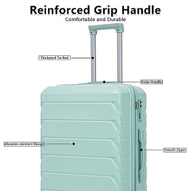 Essential Travel Luggage Set (3-Piece) Hynes Eagle