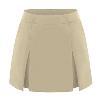 Skorts for Women High Waist A-Line Mini Casual Office Work Skirt with Built-in Shorts