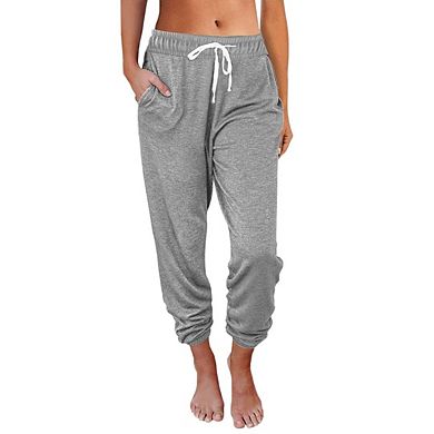 Women Baggy Sweatpants Workout Comfy Lounge Pants with Pockets