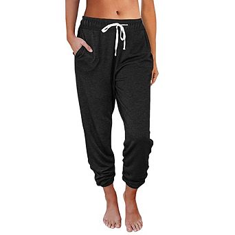 Women Baggy Sweatpants Workout Comfy Lounge Pants with Pockets
