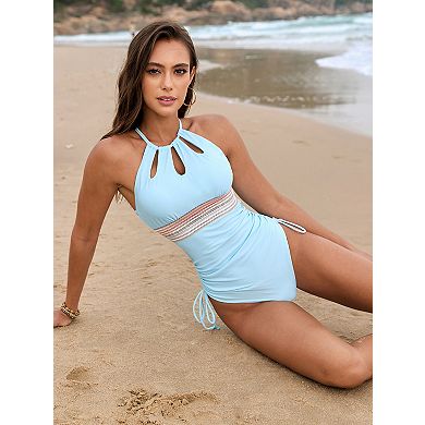 Women's Breathable Quick-Dry Swimsuits One Piece Swimsuits