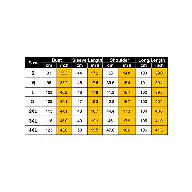 Women's Hooded Drawstring Three Quarter Sleeve Kangaroo Pocket Casual Midi Dress