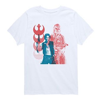 Boys 8-20 Star Wars Han Solo & Chewbacca Graphic Tee
