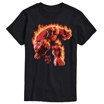 Men's Marvel Red Hulk Graphic Tee