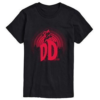 Men's Marvel Daredevil Logo Graphic Tee