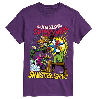 Men's Marvel The Amazing Spider-Man The Sinister Six Graphic Tee