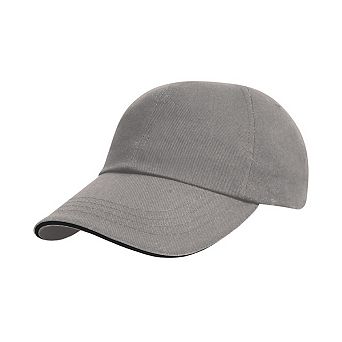 Result Headwear Heavy Brushed Cotton Sandwich Peak Baseball Cap