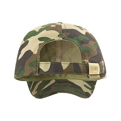 Result Headwear Pro Style Camo Cotton Drill Cap