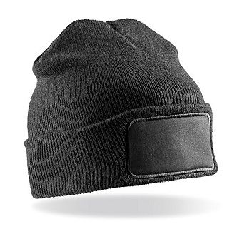 Result Genuine Unisex Adult Double Knit Beanie