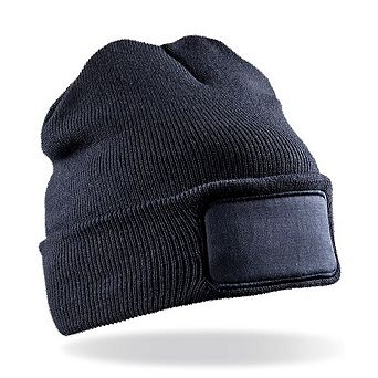 Result Genuine Unisex Adult Double Knit Beanie