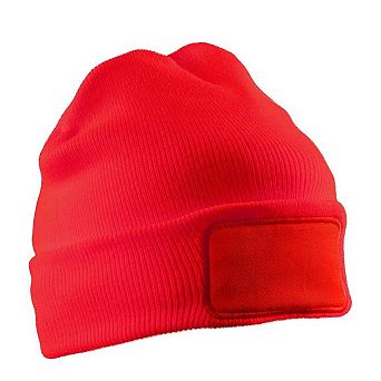 Result Genuine Unisex Adult Double Knit Beanie