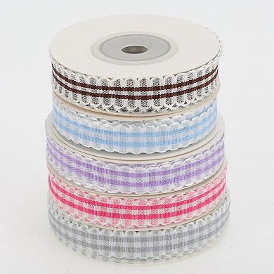 Plaid Gift Ribbon 1Pc