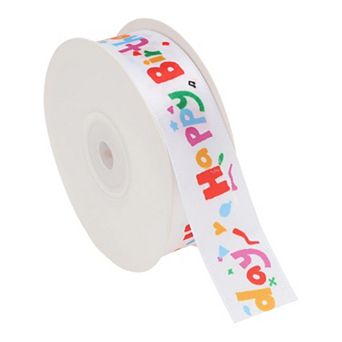 Reusable Letter Pattern Gift Ribbon 1 pc