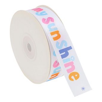 Reusable Letter Pattern Gift Ribbon 1 pc