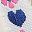 Rose Red Dark Blue