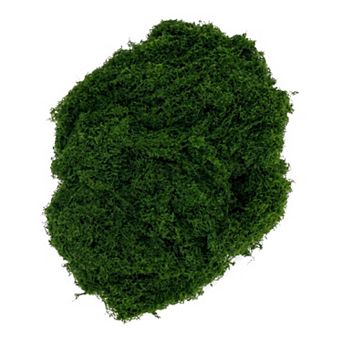 Artificial Moss Fiber Realistic Fake Grass Powder for Fairy Garden Miniature 0.11 lb