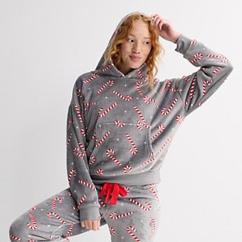 Juniors' SO® Long Sleeve Plush Pullover Hoodie