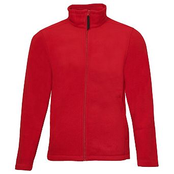 Regatta Mens Plain Micro Fleece Full Zip Jacket (Layer Lite)