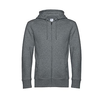 B&C Mens King Zipped Hoodie