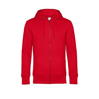 B&C Mens King Zipped Hoodie