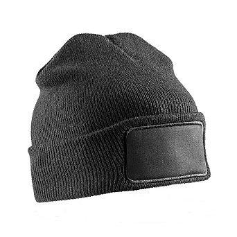 Result Genuine Unisex Adult Double Knit Beanie