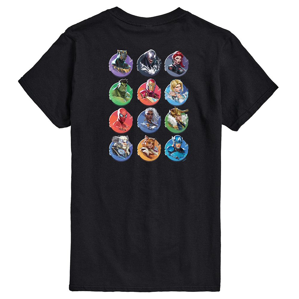 Men's Marvel Rivals Group Icons Graphic Tee
