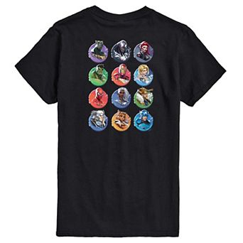 Men's Marvel Rivals Group Icons Graphic Tee