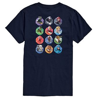 Men's Marvel Rivals Group Icons Graphic Tee