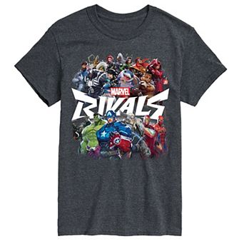 Men's Marvel Rivals Collage Graphic Tee