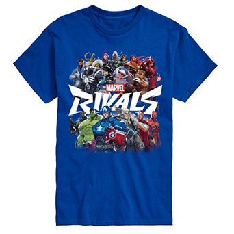 Men's Marvel Rivals Collage Graphic Tee