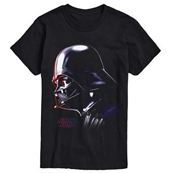 Men's Star Wars Darth Vader Side Profile Graphic Tee