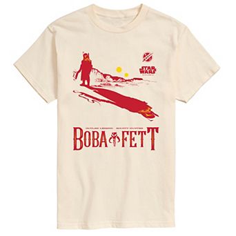 Men's Star Wars Boba Fett Shadow Graphic Tee