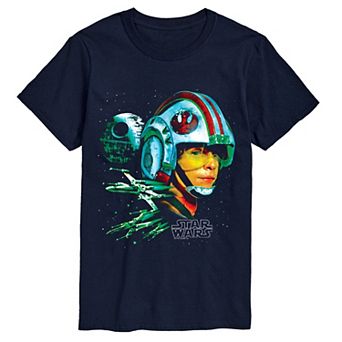 Men's Star Wars Luke Skywalker X-Wing Pilot Graphic Tee