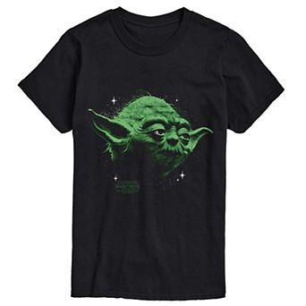 Men's Star Wars Yoda Portrait Graphic Tee