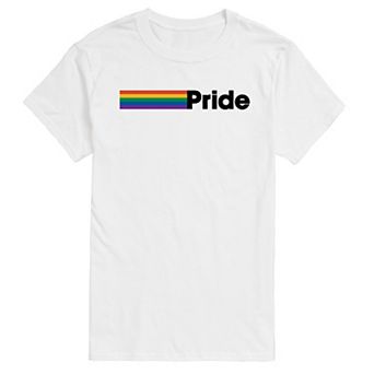 Big & Tall Pride Flag Graphic Tee