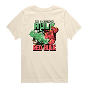 Boys 8-20 The Incredible Hulk vs. Red Hulk Graphic Tee