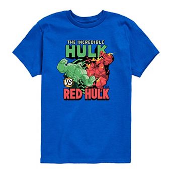 Boys 8-20 The Incredible Hulk vs. Red Hulk Graphic Tee